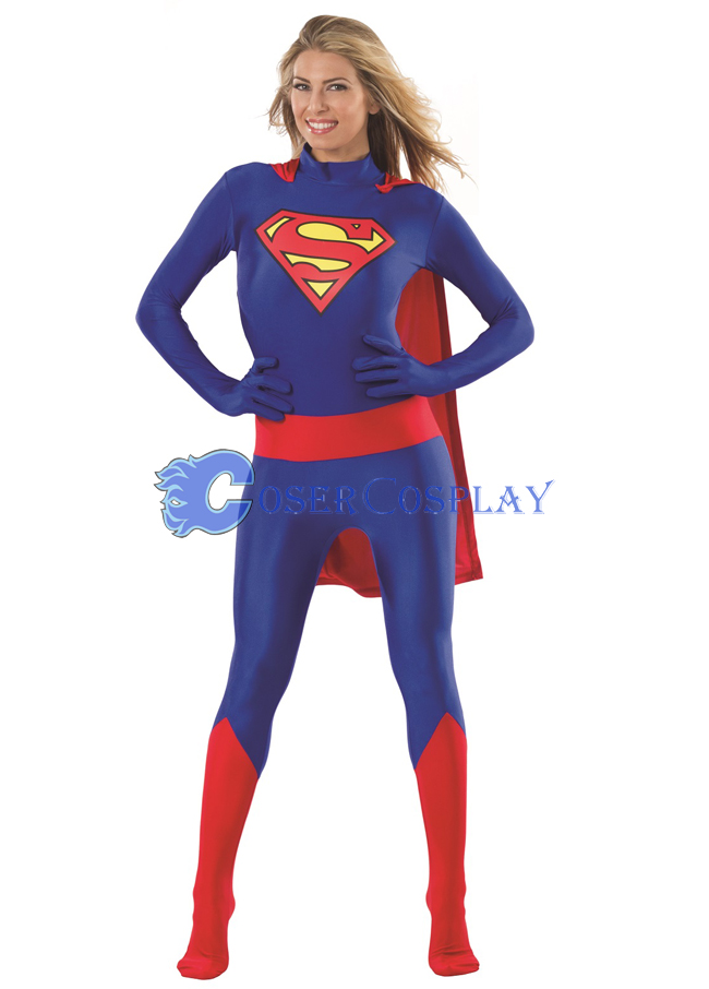 Superman Cosplay Costume Female Halloween